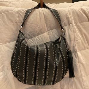 Michael Kors Brooklyn Grommet Applique Medium Hobo Bag